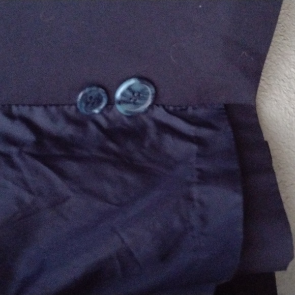 Vintage S.B.II by Bitterman Navy Trenchcoat 12 - Picture 6 of 10